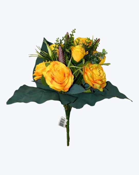 Boton y rosa con espiga