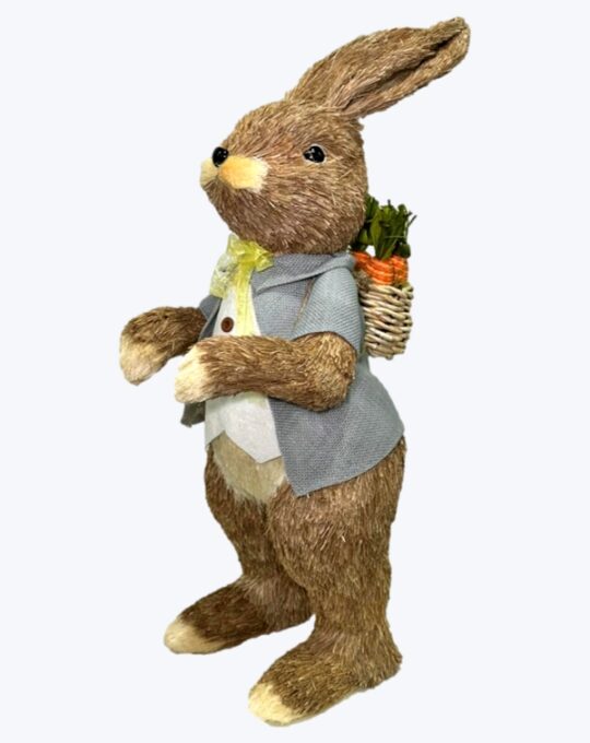 CONEJO CON CHALECO AZUL