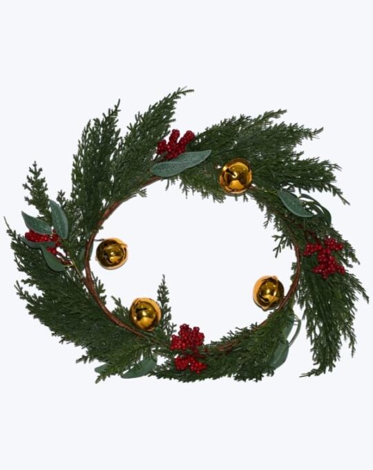 CORONA PINO BERRIES Y CASCABEL