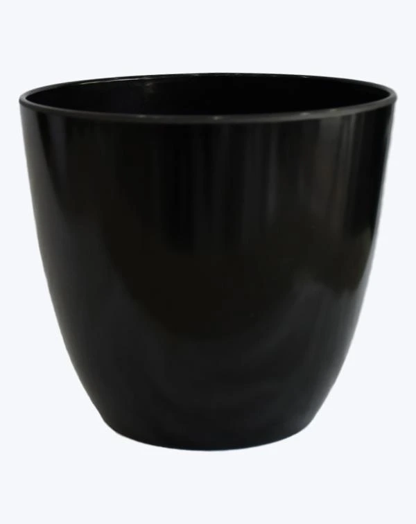 Maceta base negra