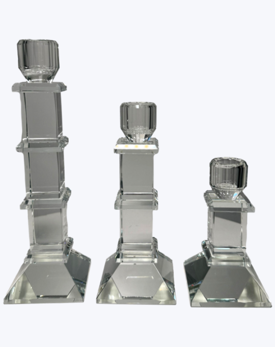 PORTAVELAS TRANSPARENTE